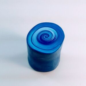 Blue Swirl Cane