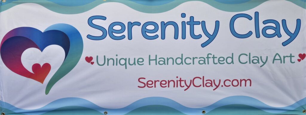 Serenity Clay Show Banner